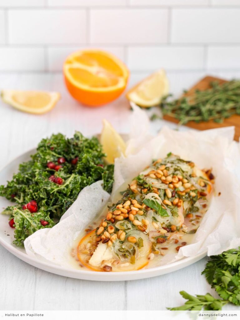 Halibut en Papillote