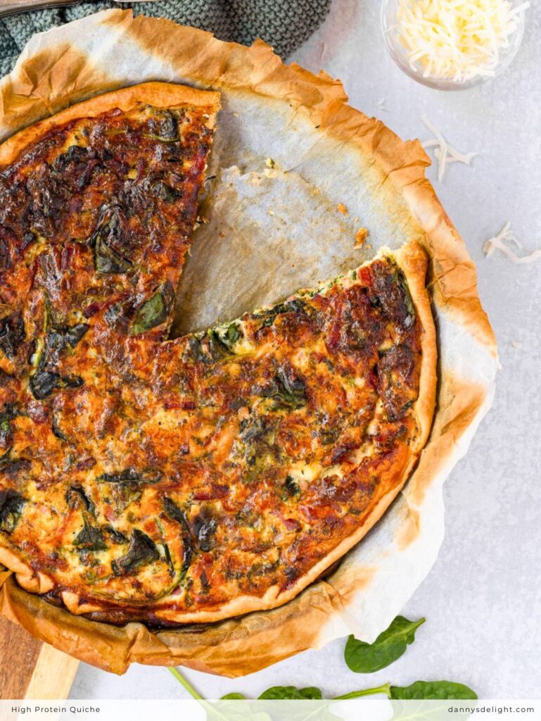 High Protein Quiche