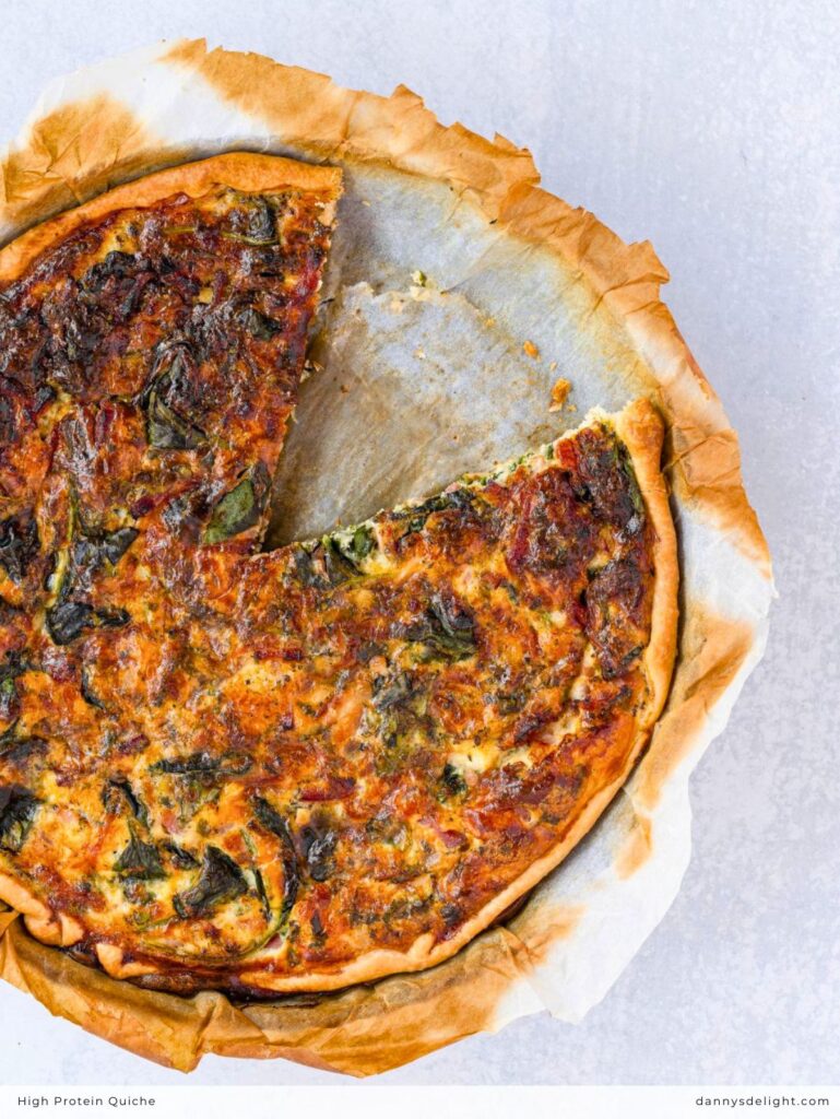 High Protein Quiche