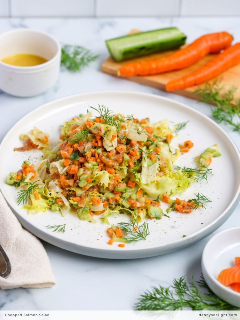 Chopped Salmon Salad