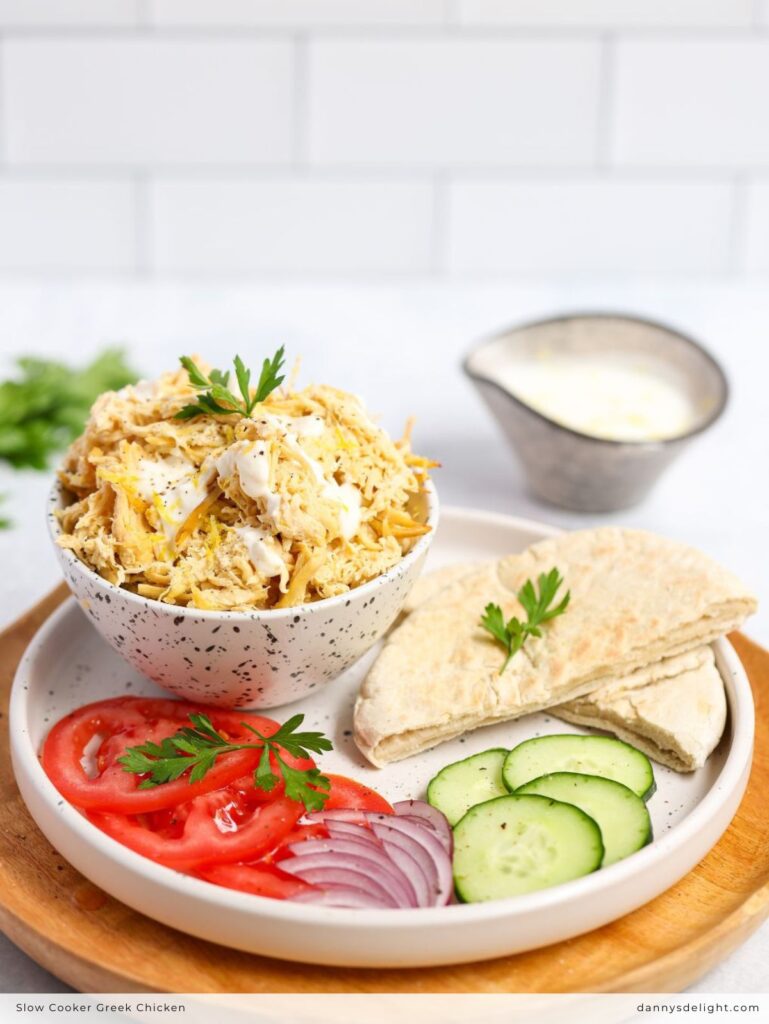 Slow Cooker Greek Chicken
