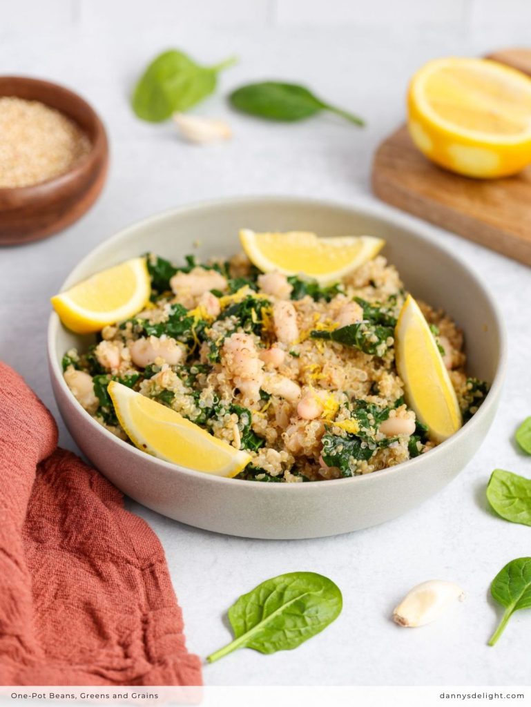 One-Pot Beans, Greens and Grains