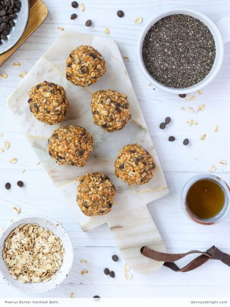 Peanut Butter Oatmeal Balls