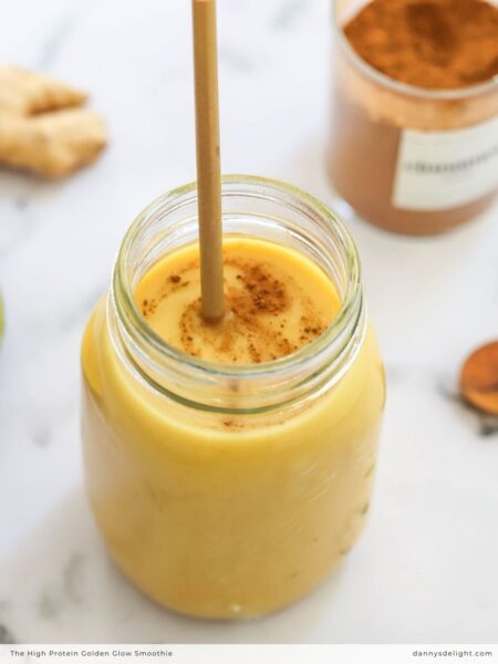 The High Protein Golden Glow Smoothie