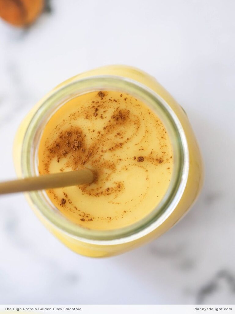 The High Protein Golden Glow Smoothie