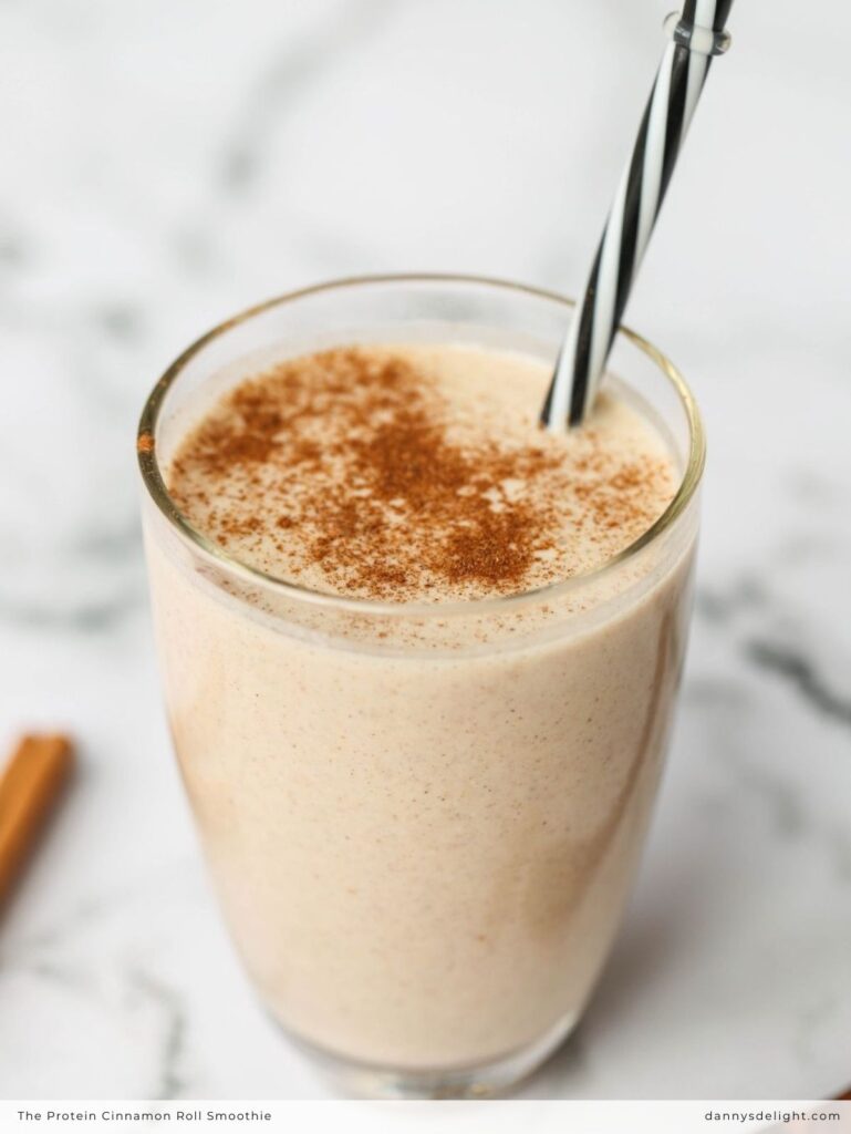 The Protein Cinnamon Roll Smoothie