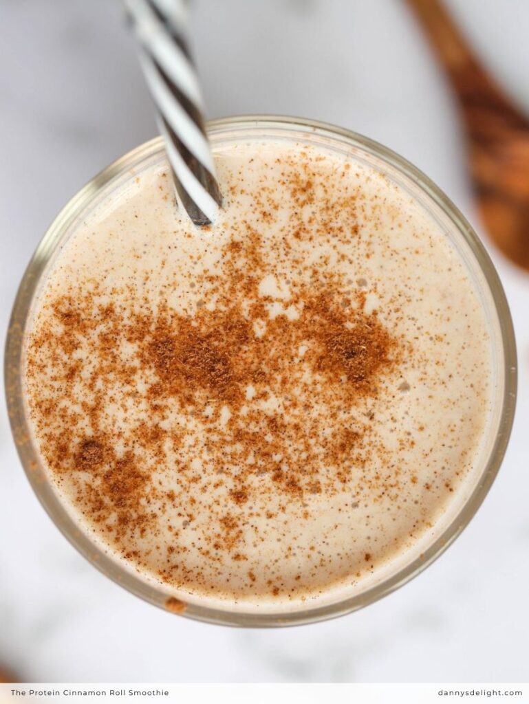 The Protein Cinnamon Roll Smoothie