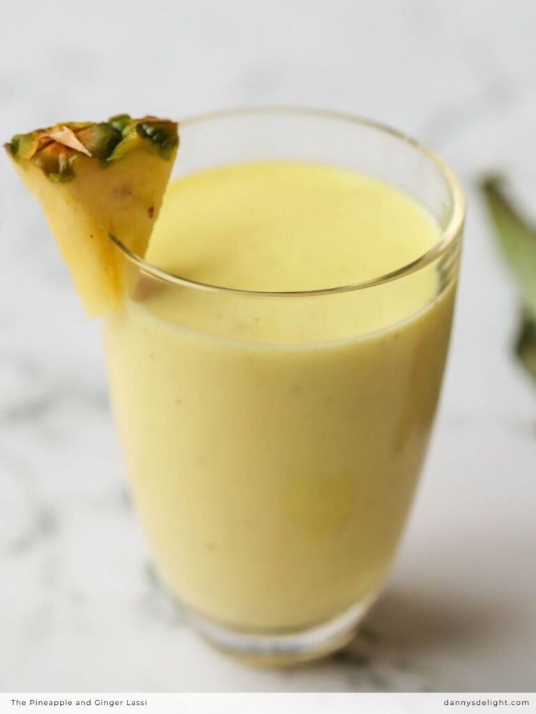 The Pineapple and Ginger Lassi