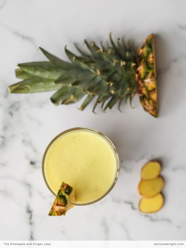 The Pineapple and Ginger Lassi