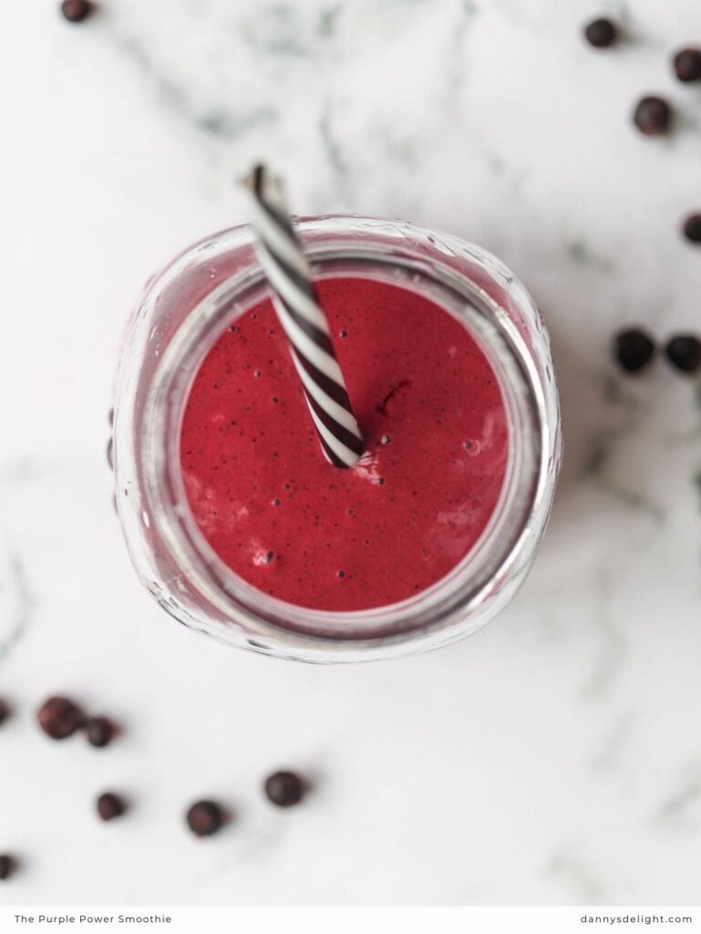 The Purple Power Smoothie