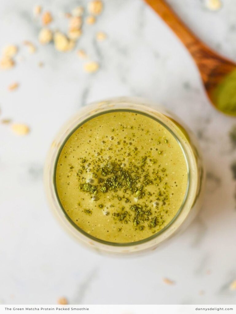 The Green Matcha Protein Packed Smoothie