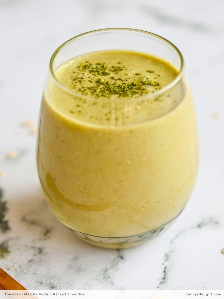 The Green Matcha Protein Packed Smoothie