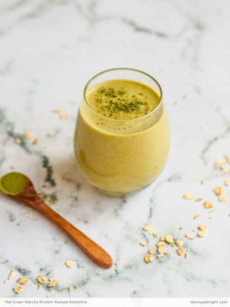 The Green Matcha Protein Packed Smoothie