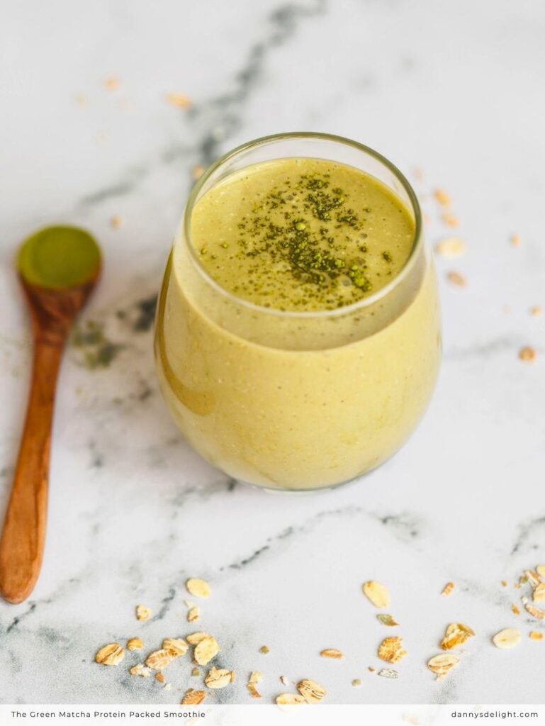 The Green Matcha Protein Packed Smoothie