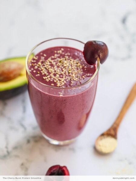 The Cherry Burst Protein Smoothie