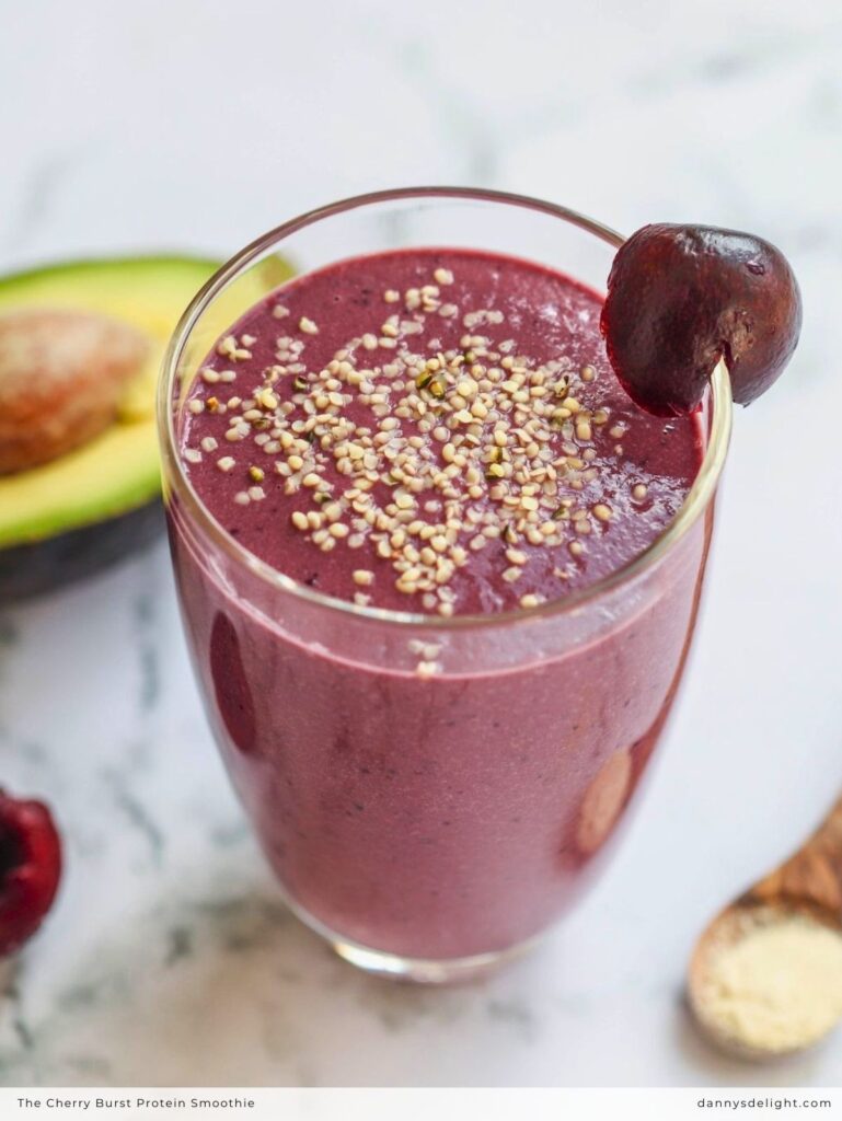 The Cherry Burst Protein Smoothie