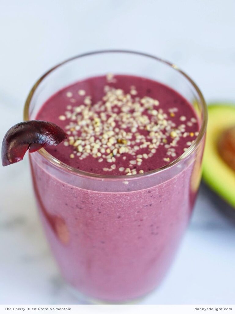 The Cherry Burst Protein Smoothie