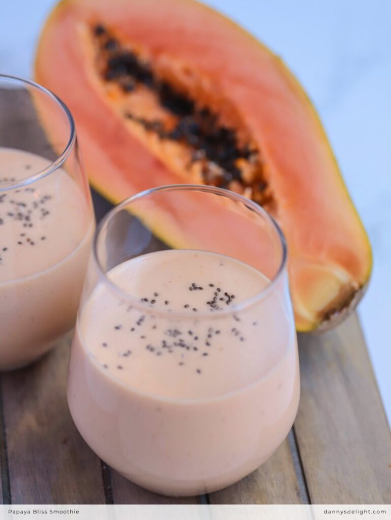 Papaya Bliss Smoothie