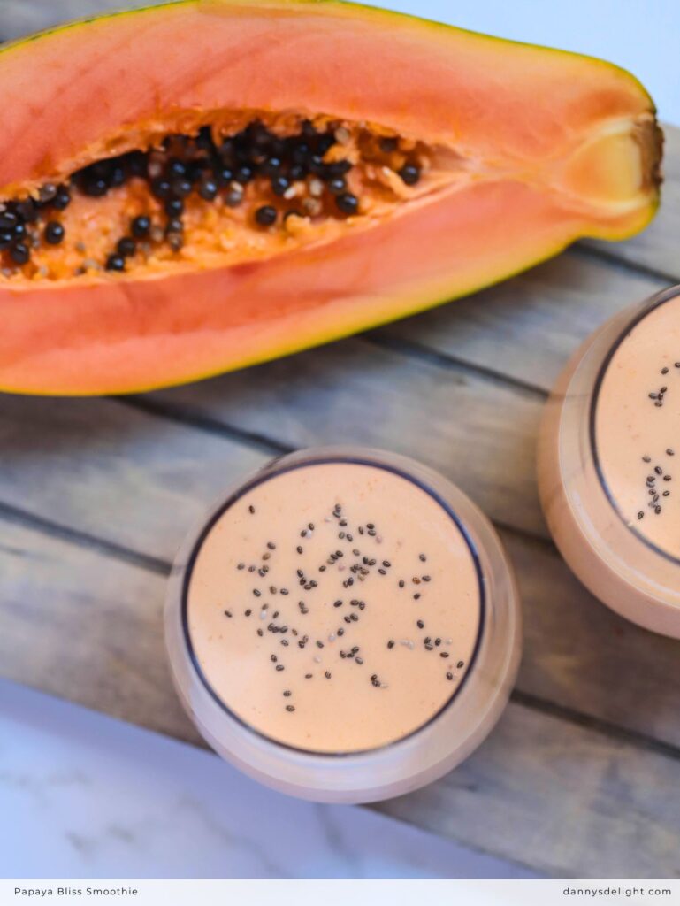 Papaya Bliss Smoothie