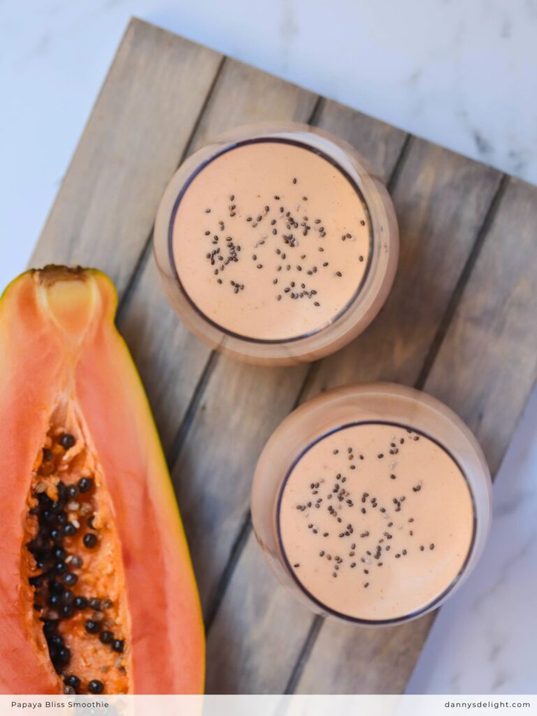 Papaya Bliss Smoothie