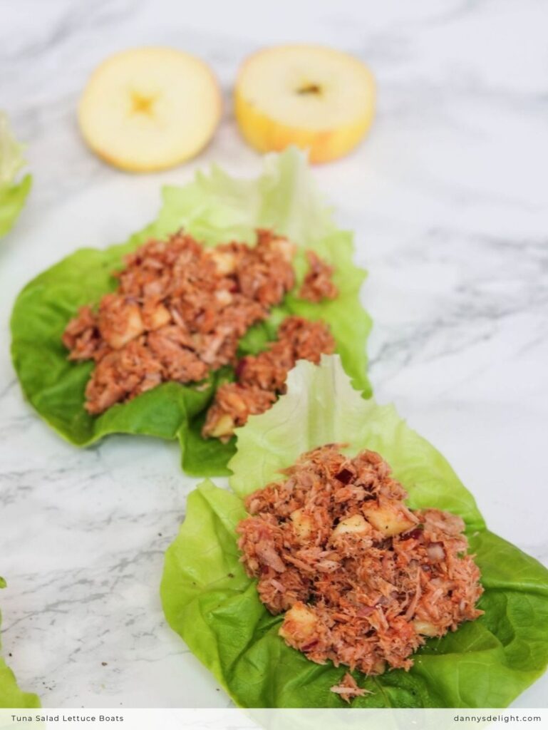 Tuna Salad Lettuce Boats