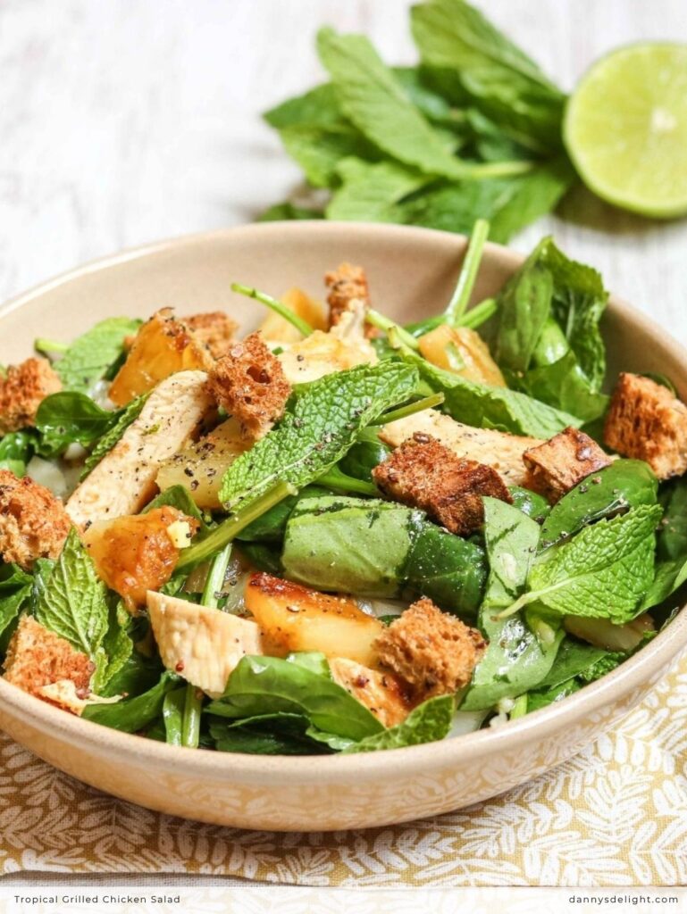 Tropical Grilled Chicken Salad