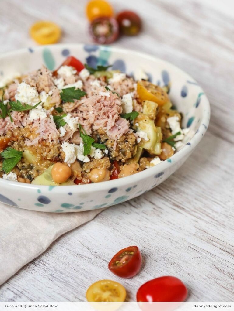 Tuna and Quinoa Salad Bowl