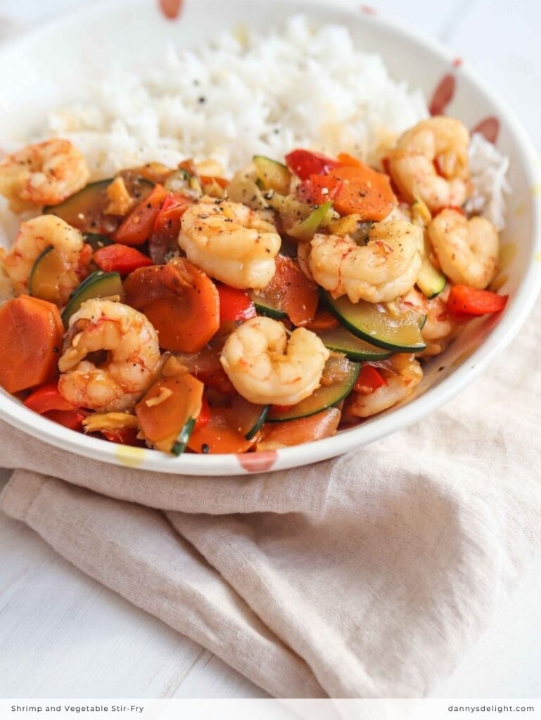 Shrimp and Vegetable Stir-Fry