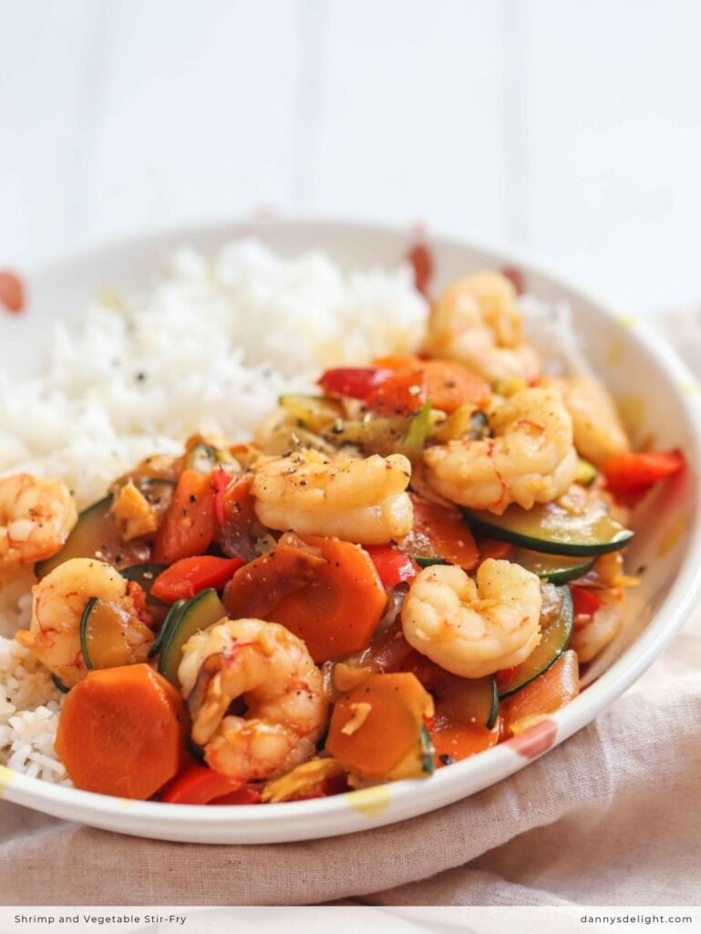 Shrimp and Vegetable Stir-Fry