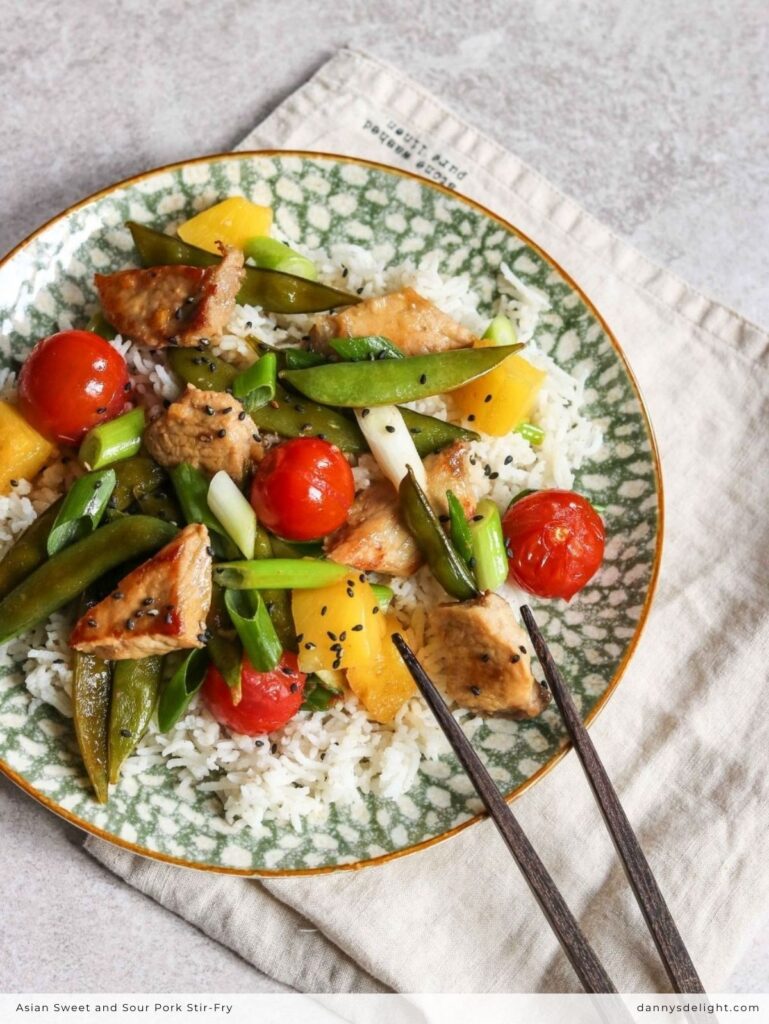 Asian Sweet and Sour Pork Stir-Fry