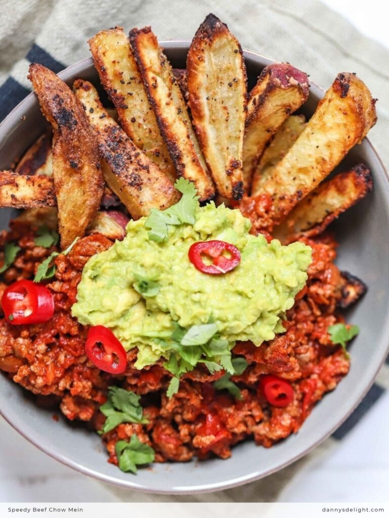 Chili Sweet Potato Bowl