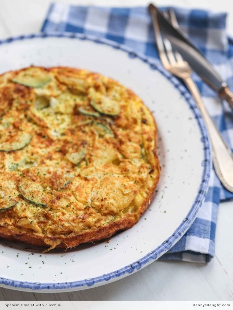 Spanish Omelet with Zucchini