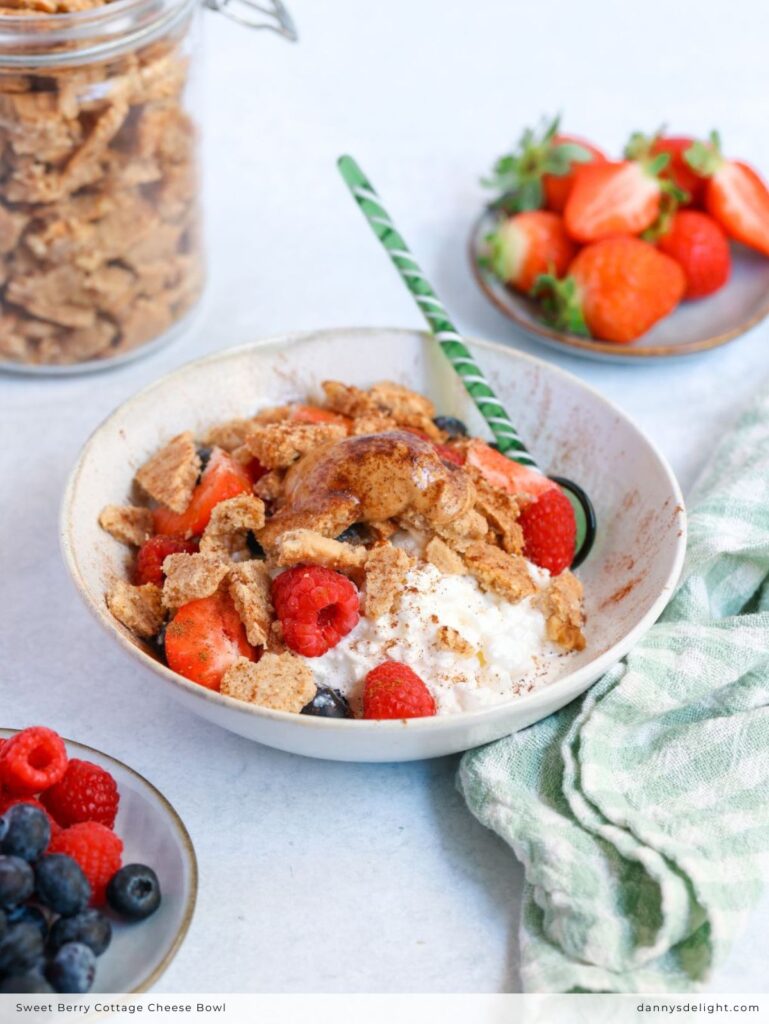 Sweet Berry Cottage Cheese Bowl