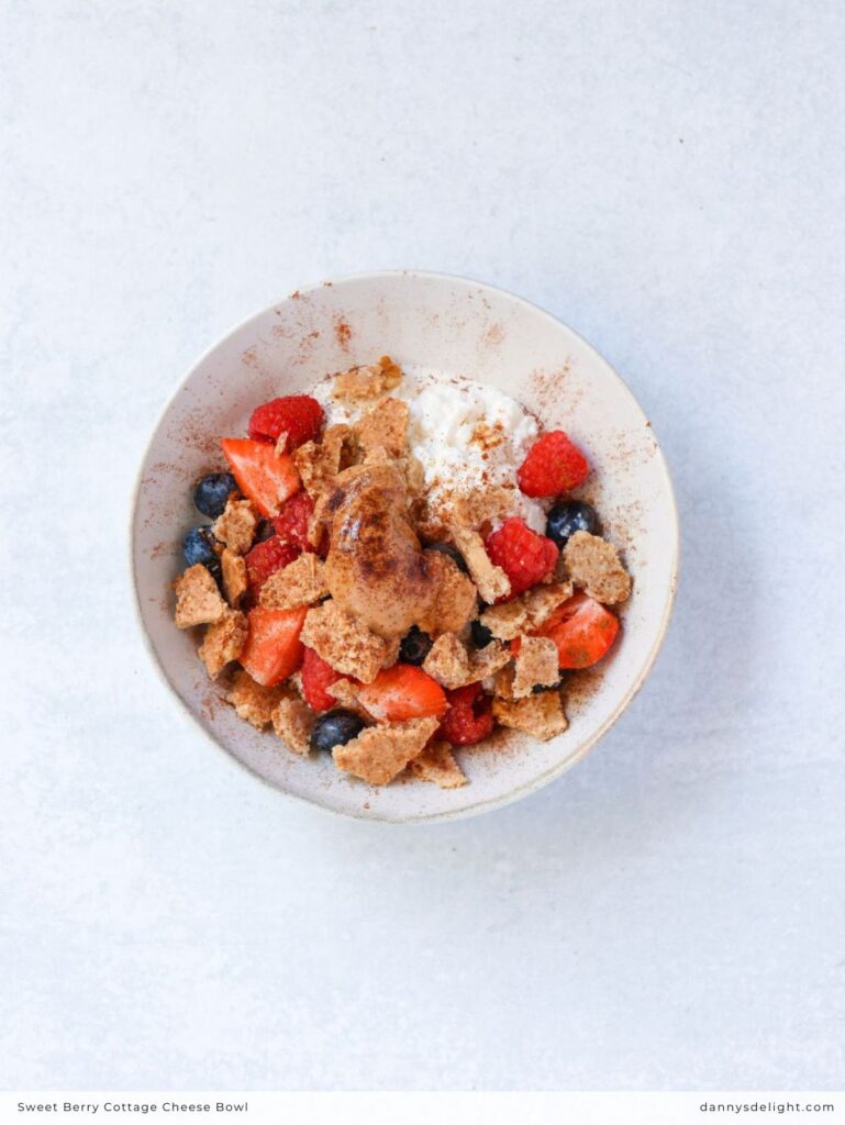 Sweet Berry Cottage Cheese Bowl