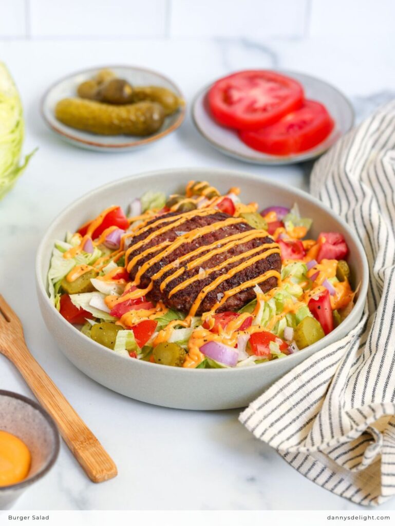 Burger Salad