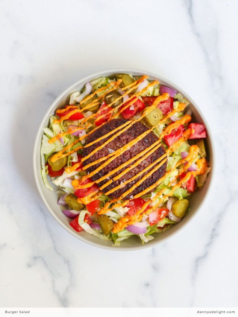 Burger Salad