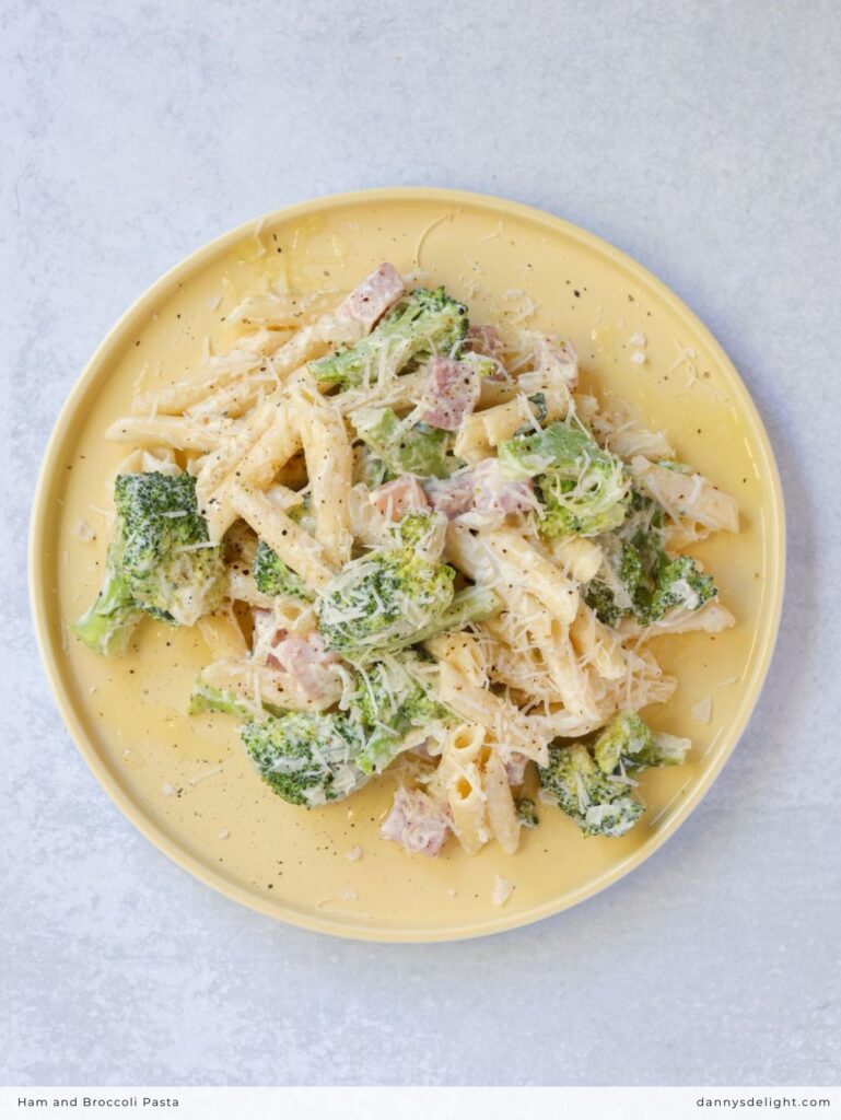 Ham and Broccoli Pasta