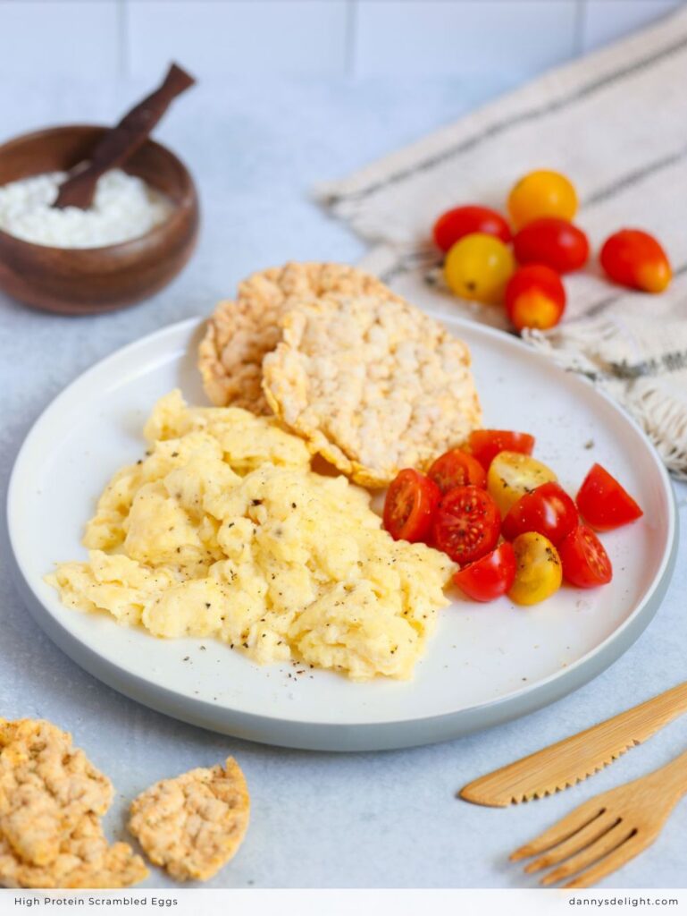High Protein Scrambled Eggs