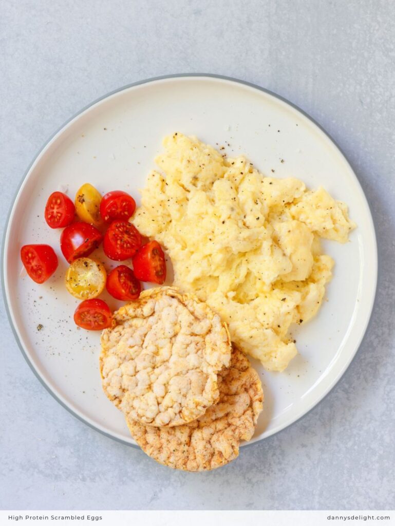 High Protein Scrambled Eggs