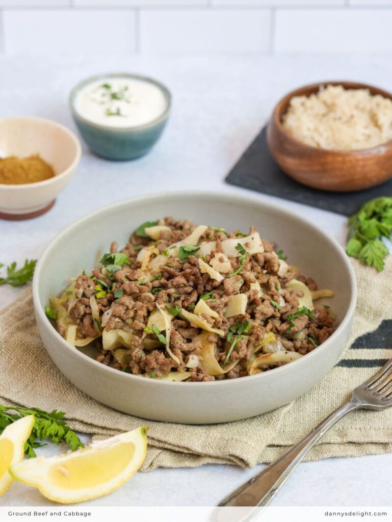 Ground Beef and Cabbage