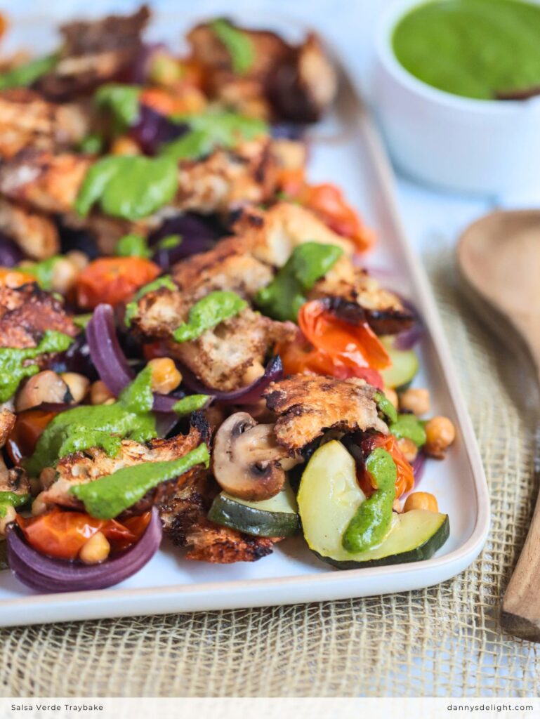 Salsa Verde Traybake