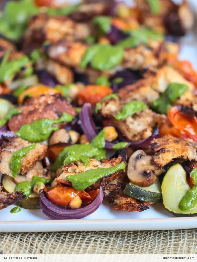 Salsa Verde Traybake