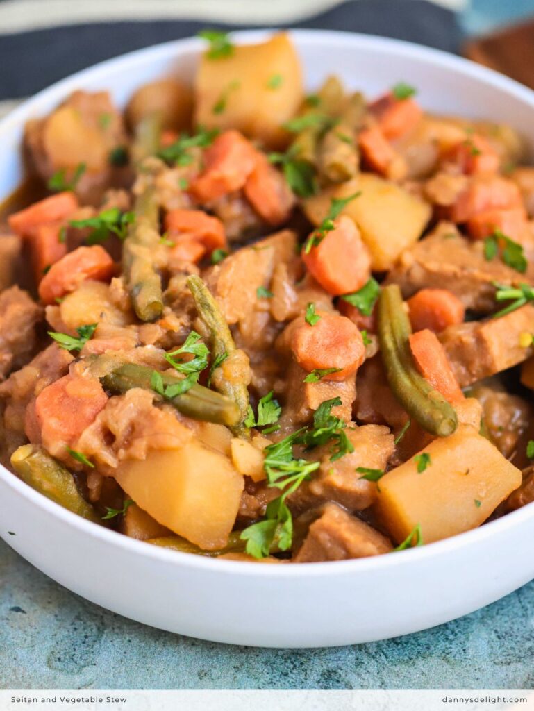Seitan and Vegetable Stew