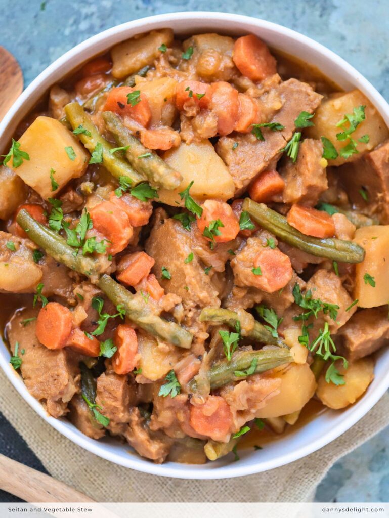Seitan and Vegetable Stew