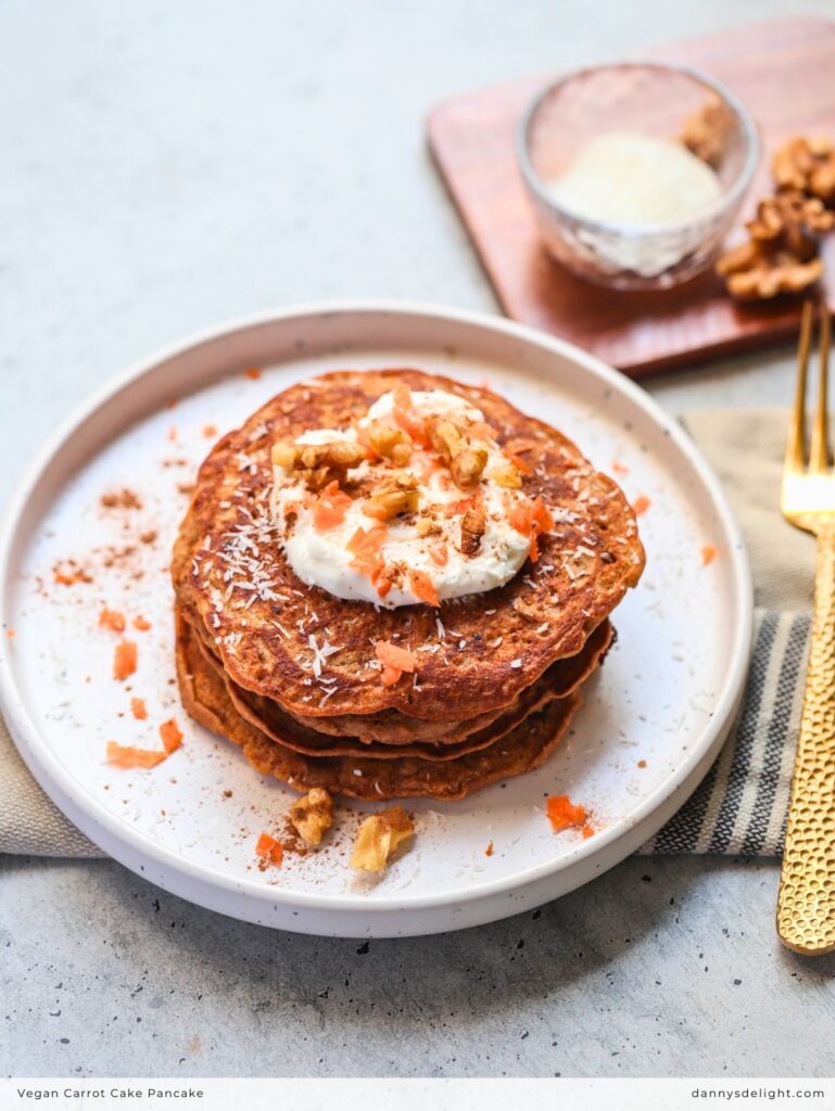Vegan Carrot Cake Pancake
