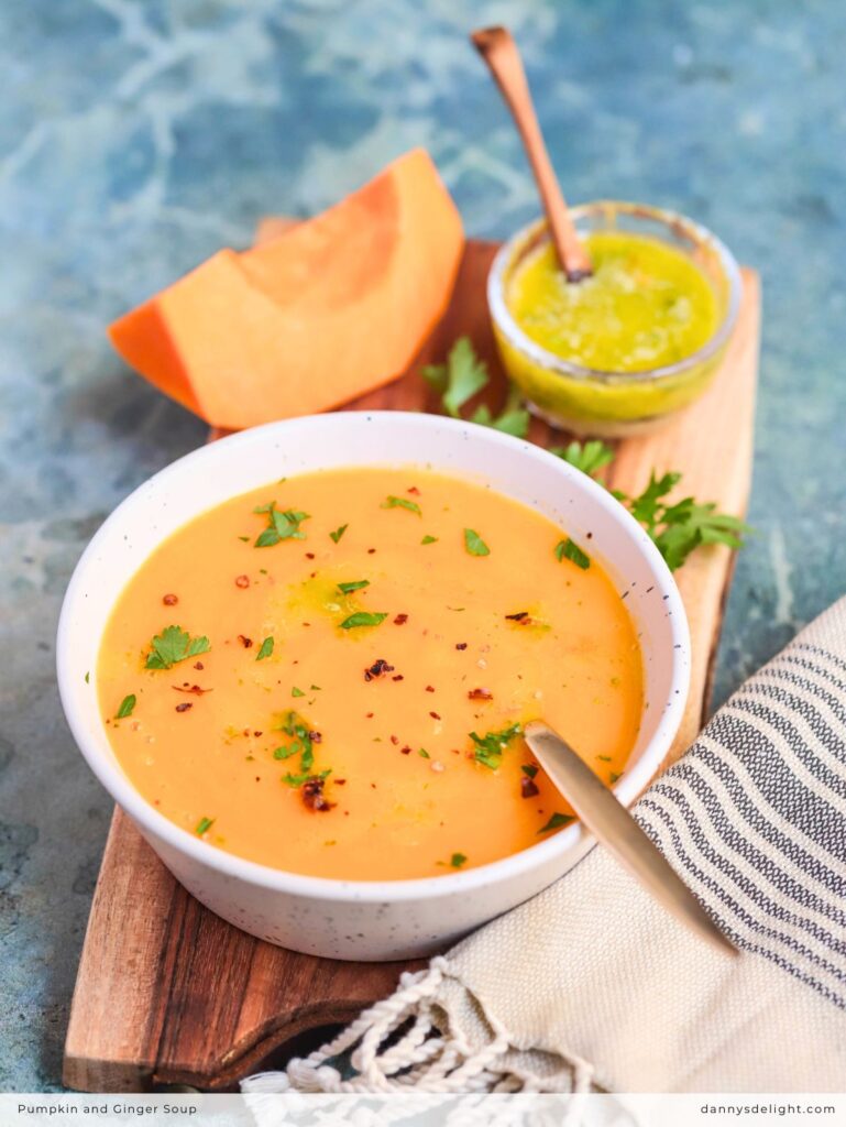 Pumpkin and Ginger Soup