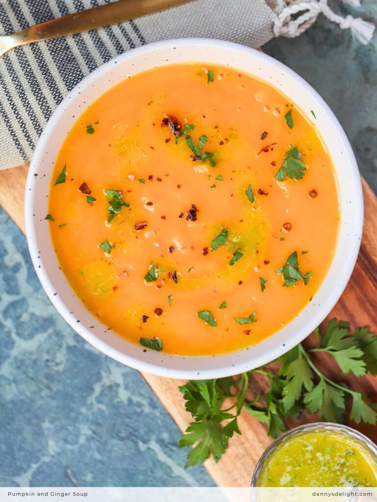 Pumpkin and Ginger Soup