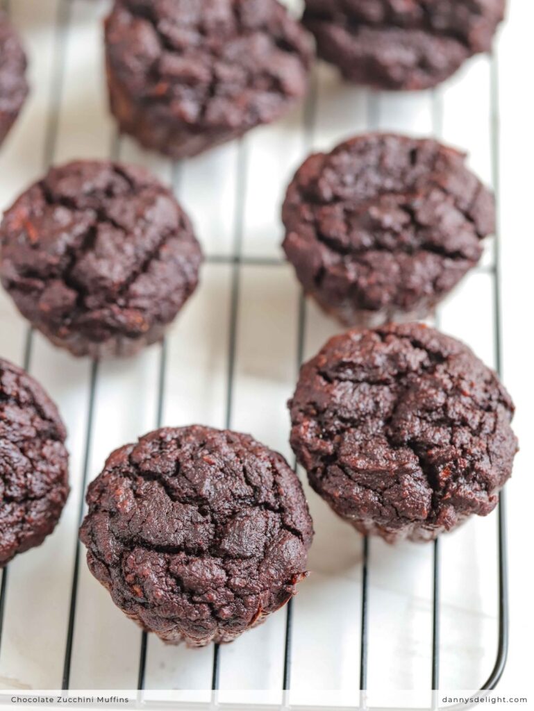 Chocolate Zucchini Muffins