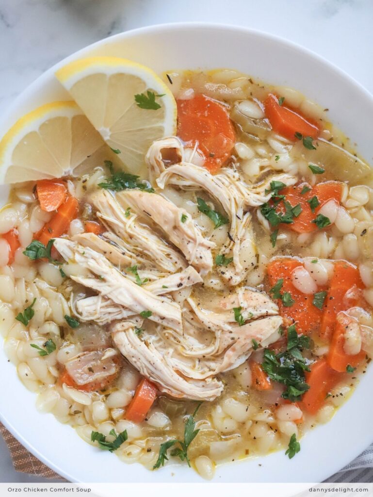 Orzo Chicken Comfort Soup