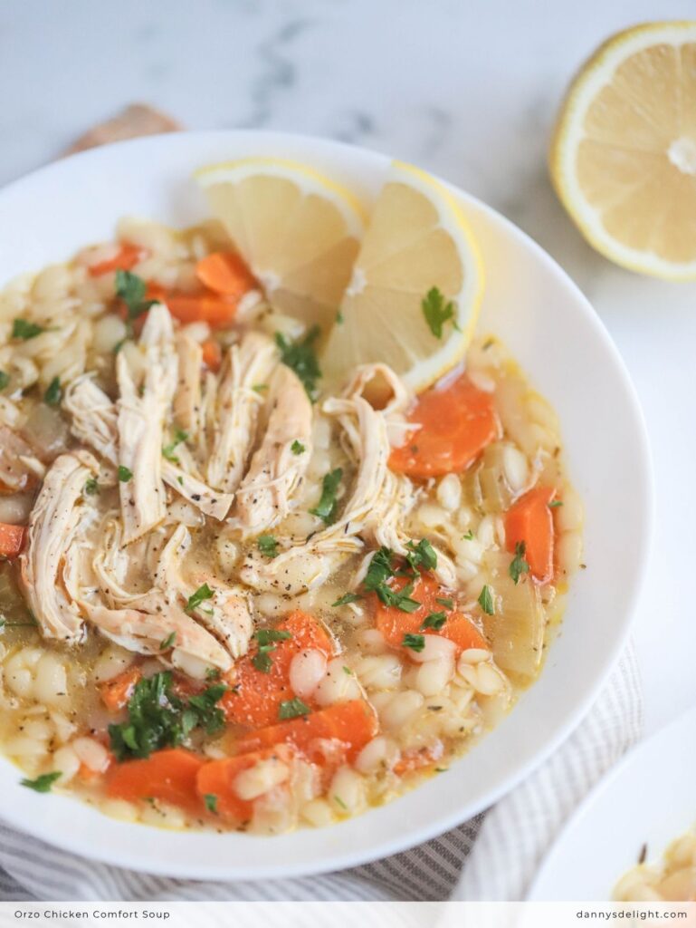 Orzo Chicken Comfort Soup
